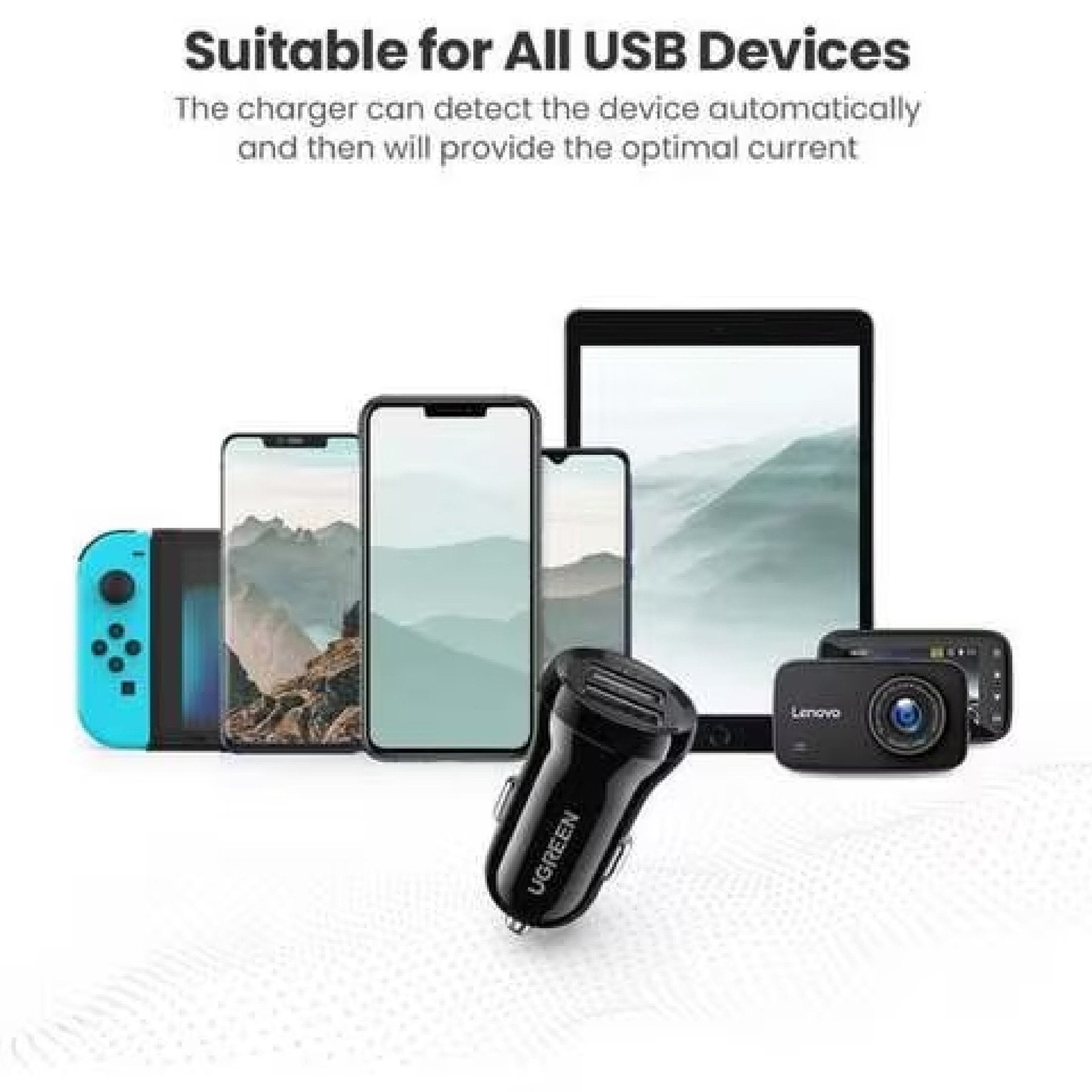 UGREEN Dual USB Car Charger